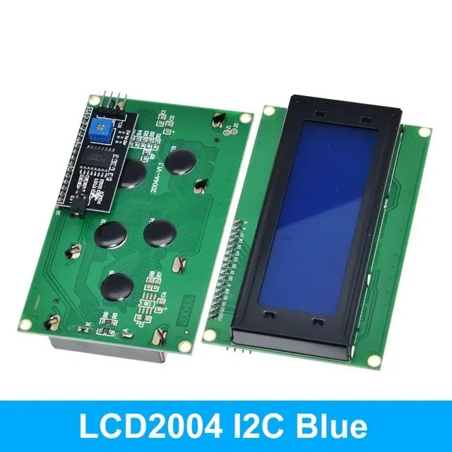 LCD2004+I2C LCD2004 20x4 2004A Blue Green Screen Character LCD IIC Serial Interface Adapter Module for Arduino