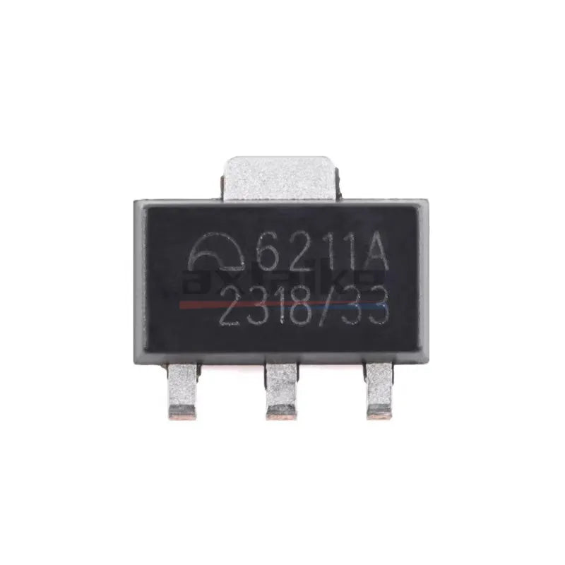 20PCS ME6211A33PG-N SOT-89 6211A 3.3V 3V3 500mA High Speed LDO Regulators High PSRR Low Noise ME6211 Series Transistor IC