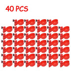 5-50Pcs Chicken Duck Drinking Cup Automatic Drinker Chicken Feeder Plastic Poultry Farm Water Drinking Cups Easy Installation