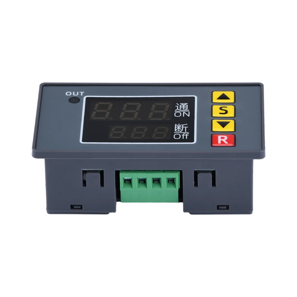 Digital Time Delay Relay AC 110V 220V 24V T3230 LED Display Cyclic Timing Control Switch Adjustable Timing Relay