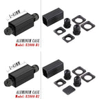 Waterproof Cable Gland Electronic Engineering Box Powercon Couplers Extender Connector Housing Case with 4-8mm PG9 Cable Entry
