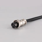 GX12 Female Plug Socket Waterproof M12 Circular Aviation Connector 2Pin 3Pin 4Pin 5Pin 6Pin 7Pin 1m 2m Extension Cable Wire