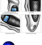 Portable Digital Tire Pressure Gauge 0-150PSI Backlight High-precision Car Barometer Tester Gauge Air Pressure Meter LCD Display