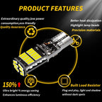 2/4/6/8/10/20 PCS CANBUS T10 W5W LED Bulbs 12V 24V 4014-26SMD 6500K White Car Interior Dome Courtesy Trunk License Plate Lights
