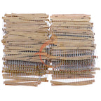 Carbon Film Resistors Assortment Kit set 1/8W 1/4W 1/2W 1W 2W 3W 5W 5% Electronic Components resistor package