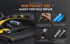 FNIRSI HS-01 Adjustable Temperature Soldering Iron DC 24V 80-420℃ Welding Solder Rework Station PD 65W Portable Repair Tool