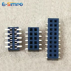 10pcs 1.0mm 2x3P/4P/5P/6p/7p/9p/10p/20p-50P Double Row PH2mm Rohs Gold High Temp W/O Post Vertical SMT Female Header Connector