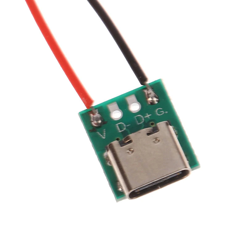 Type-c PCB With Cabel Converter Adapter Micro USB To DIP Female Connector Breakout Board Charging Cable Soldering Board Socket