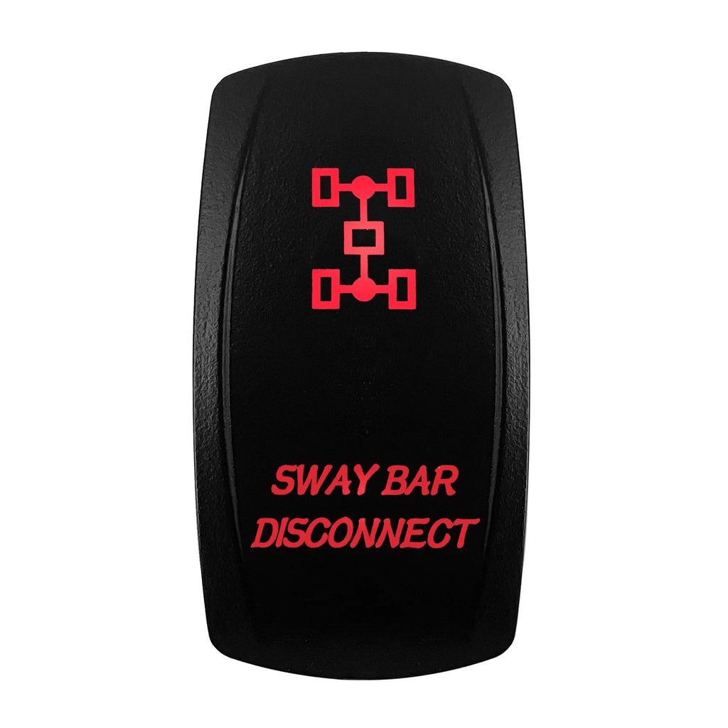 Red Led Light Rocker Switch 12V/24V SPST DPDT Toggle Switch ON OFF/ ON OFF ON Backlight Latching / Momentary Dash Panel Control
