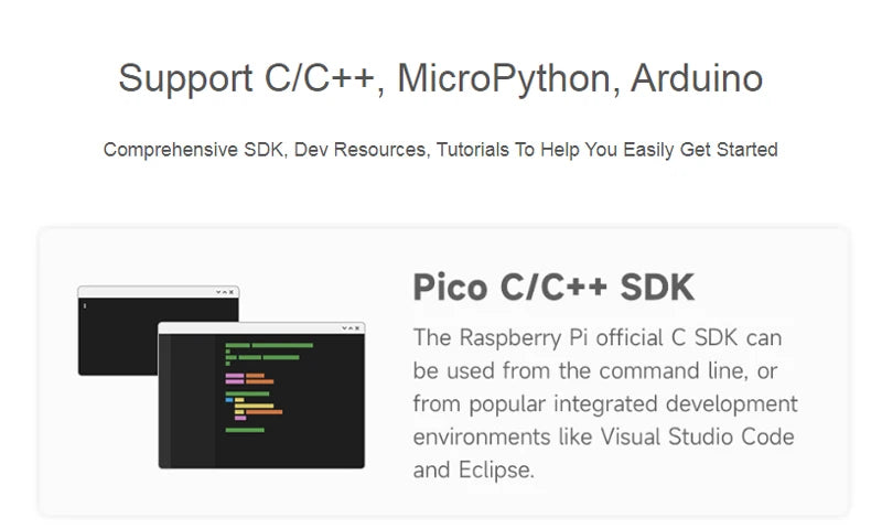 Raspberry Pi Pico 2 RP2350-ETH Mini Development Board RP2350 Ethernet Port Module RP2350 Dual Core Processor