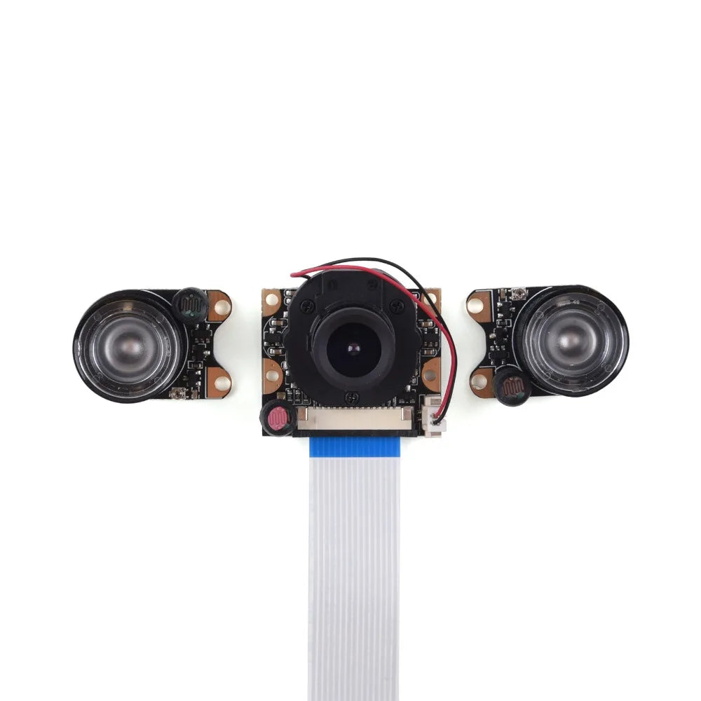 Raspberry Pi 4B Camera Module Night Vision 5MP Webcam With Infrared IR Sensor LED Light For Raspberry Pi 4B/3B+/3B