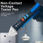Non-Contact Voltage Tester Pen Smart Voltage Detector Infrared Indicator 12-1000V Test Pencil Breakpoint Finder With Flashlight