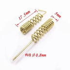 10/50PCS 800 868m 900m 915m 920 GSM Built-in Spring Antenna Phosphor Copper Material Direct Soldering PCB Board