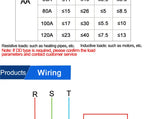 LCTC 3-Phase  SSR10A 25A 40A 60A 80A 100A 120A DC to AC AC to AC DC to DC Solid State Relay Zero-crossing Relay 3-32VDC