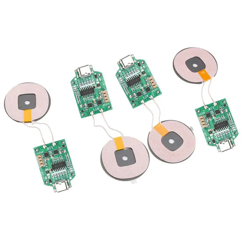 ♦15W Type-c Wireless Charging Module Coil Transmitter Board High Efficiency Inductive Charger DIY Circuit Module