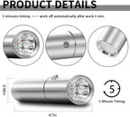 F2 Portable LED Flashlight 630NM 660NM 850NM Handheld Near Infrared Red Light Therapy Torch Relieve Joint Pain Beauty Equipment