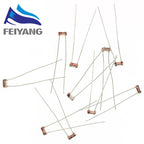 20PCS LDR Photo Light Sensitive Resistor Photoelectric Photoresistor PLR 5528 GL5528 5537 5506 5516 5539 For Arduino DIY
