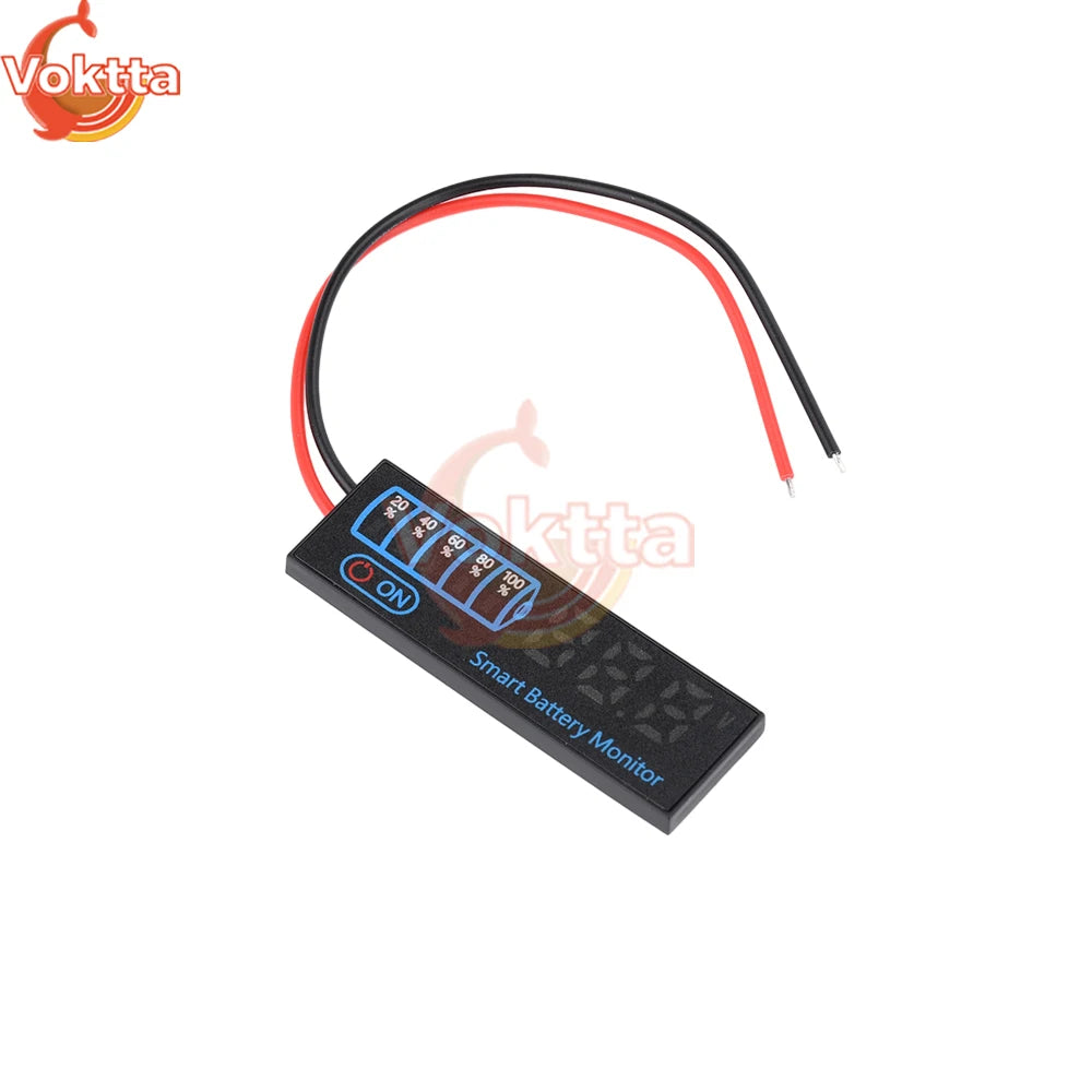 1-7S 2-8S 3-14S Battery Level Indicator 18650 Lithium Universal Battery Capacity Charge Tester LED Indicator Light Display Board