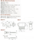 10PCS SM 2.54mm 2-12Pin Male Female Housing 50PC Terminal SM-2P SM-2R Plug Air Docking Plug/Receptacle Housing Bar Connector
