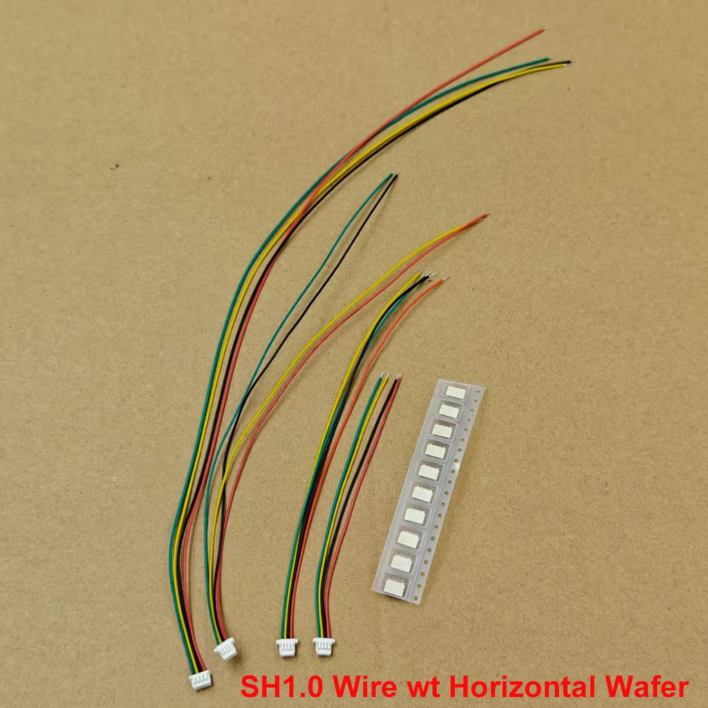 10Set SH1.0 1.25 ZH1.5 PH2.0 XH2.54 Connector Female Housing 10/20/30cm Wire Cable+Male Pin 2/3/4/5/6/7/8/9/10/12P Wafer
