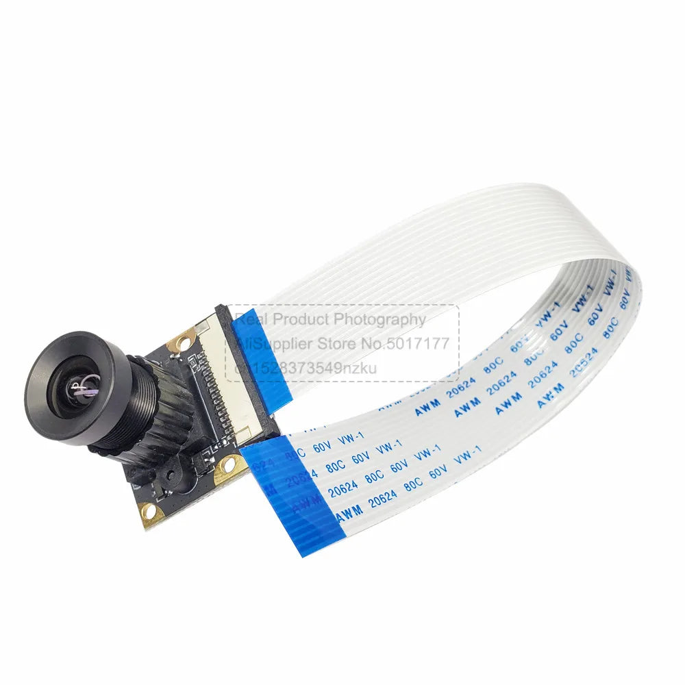 OV5647 Camera Module for Raspberry Pi 3B 4B Adjustable Focus 67 72 120 130 160 200 Degree 3.6MM HD Night Vision 2592*1944
