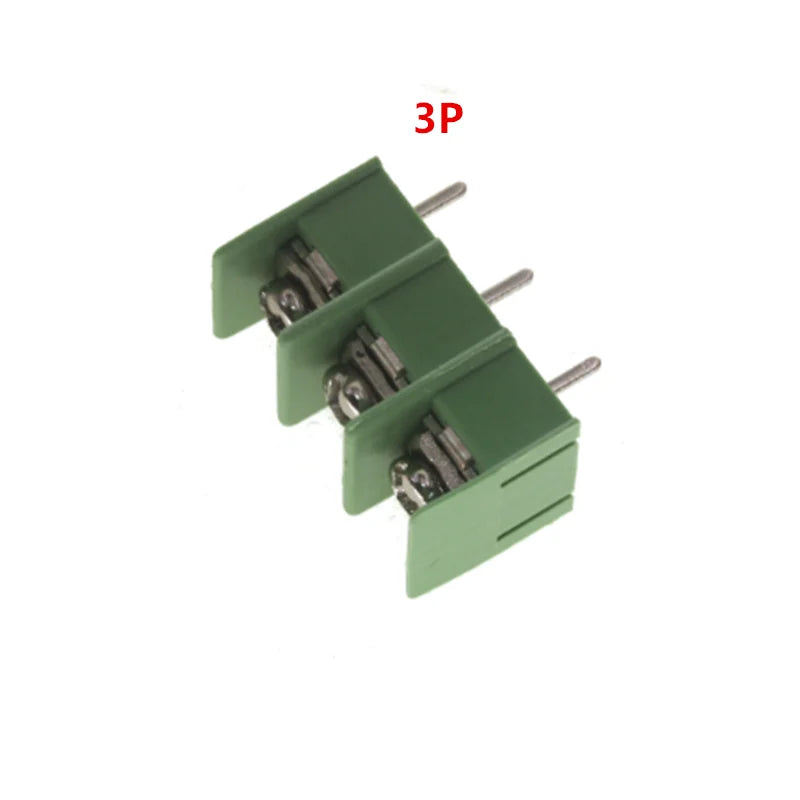 5Pcs/Lot KF7.62 mm 2/3/4 Pin Splice Screw Terminal Block PCB Connector Pitch 7.62mm 2-4P Pluggable Straight Pin Wire Connector