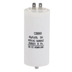 40μF Capacitor CBB60 450V 40μF Capacitor for Washing Machines 50/60Hz Water Pump Capacitor Capacitor