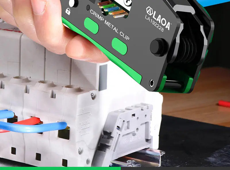 LAOA Network Crimping Tool Ethernet Cable Crimper Pliers for RJ45 RJ11 Connector Professional Wire Stripper Cutter Crimper