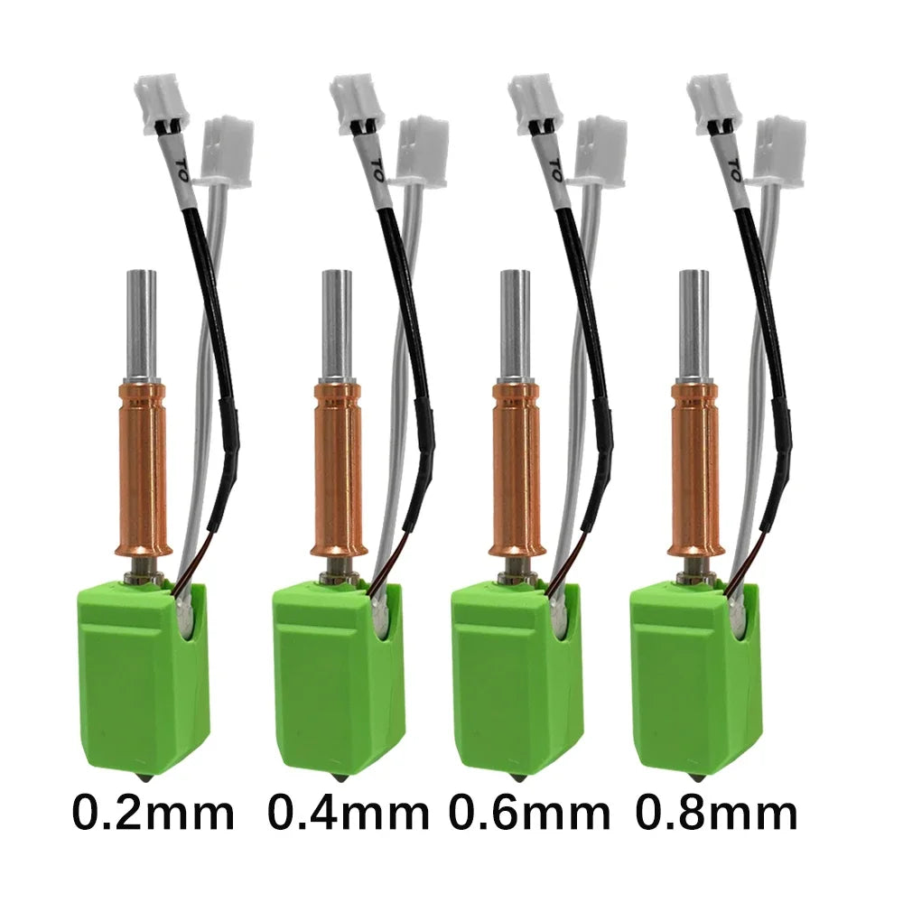 Upgraded Hotend kit For Anycubic Kobra 3 Bi metal Heatbreak 24V 60W Ceramic Hot End Thermistor Nozzle For Anycubic Kobra 3 V2