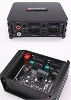 Car Power Amplifier 4*60W Way DSP Car Audio Speaker Amplifier Lossless Audio Processor For Android Large Screen Dedicated