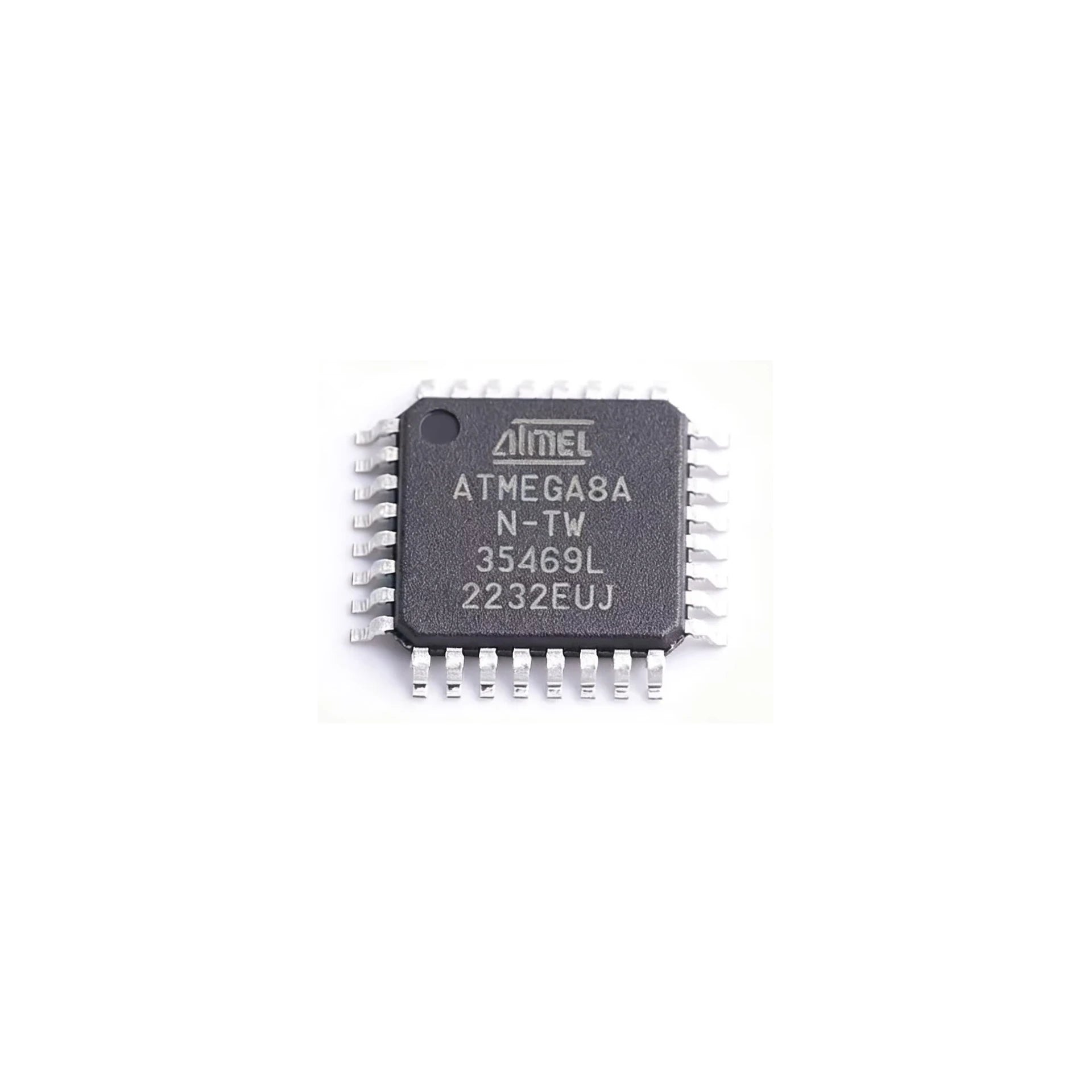 1/5/10/30/50/100Pcs Atmega8A‑AU Qfp32 Surface Mount Chip 8 Bit AVR Microcontroller MCU Original Genuine SMD Electronic Component