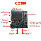 ShennDare CQ380 Digital DSP Module 96kHz 2 In 4 Out Audio Processor FIR Filter for Power Amplifier Speaker Management