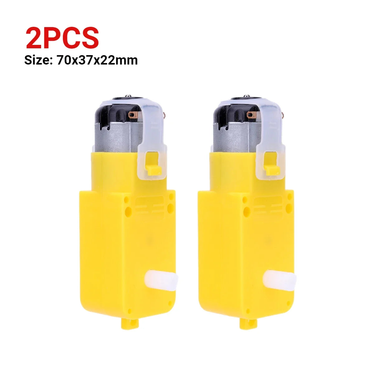 1-10PCS DC 3-12V TT Module Intelligent Dual Shaft Gearmotor Gearbox Motor for DIY Smart Car Robot