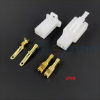5/10Sets 2.8MM Connector 2P 3P 4P 6P 9P Electrical Wire Connector Male Female Cable Terminal Plug Kits Cars Motorcycles