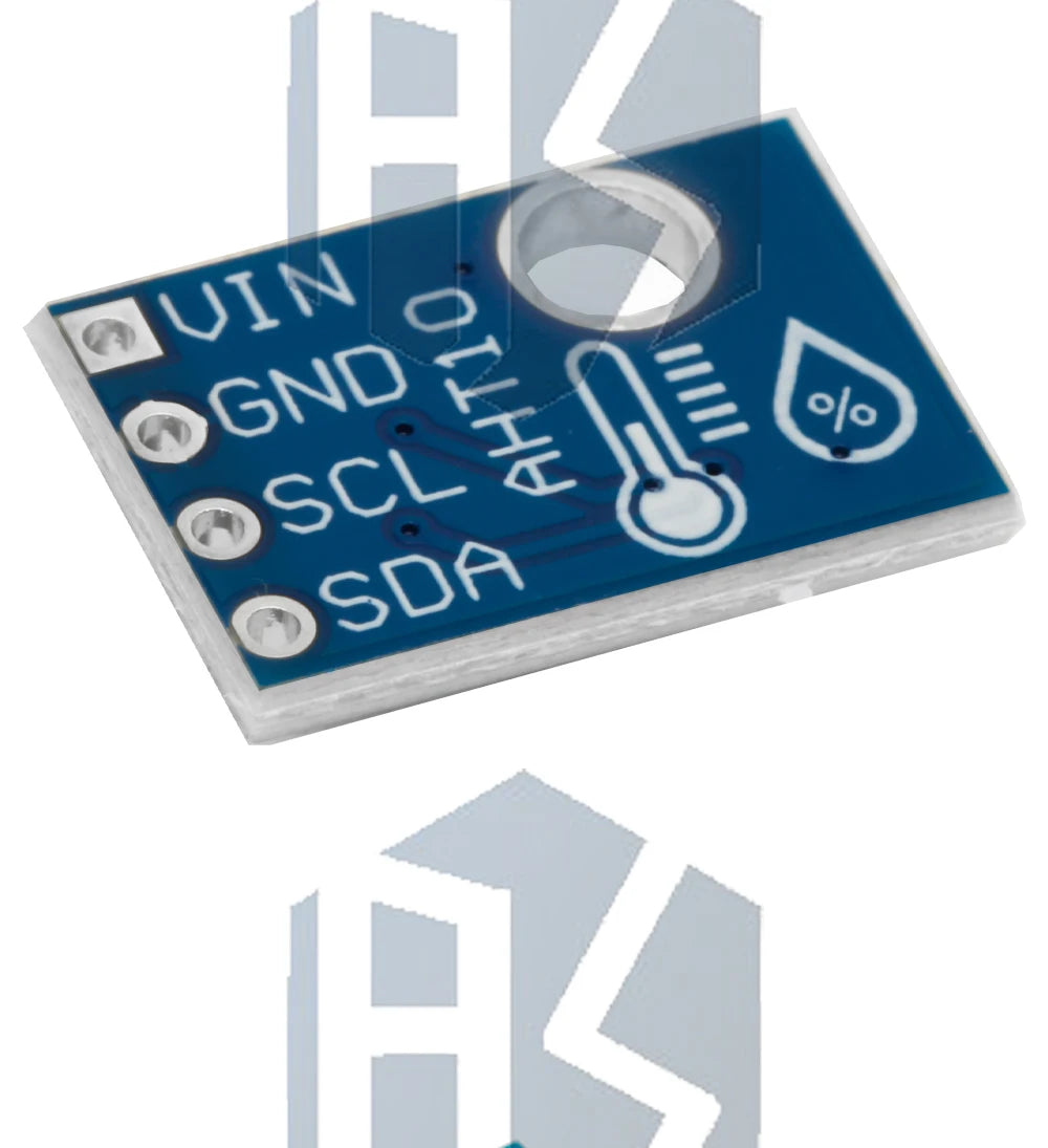 ‌AHT10 I2C Digital Temperature/Humidity Sensor – High-Accuracy Module Compatible with DHT11/SHT20/AM2302