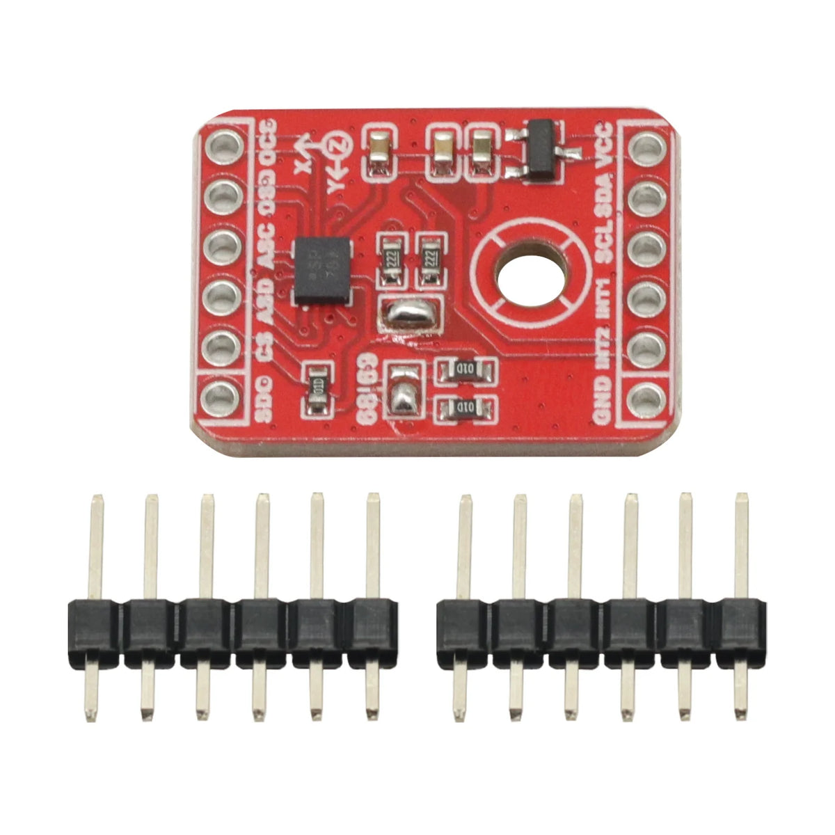 BMI270 6DoF IMU Sensor Breakout Board, 3-Axis Accelerometer 3-Axis Gyroscope Inertial Measurement Unit Module, I2C SPI Interface