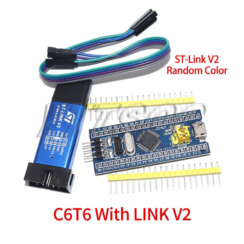 Original ST-LINK V2 Simulator Download Programmer Original STM32F103C8T6 STM32 Minimum System Development Board STM32F401 / 411