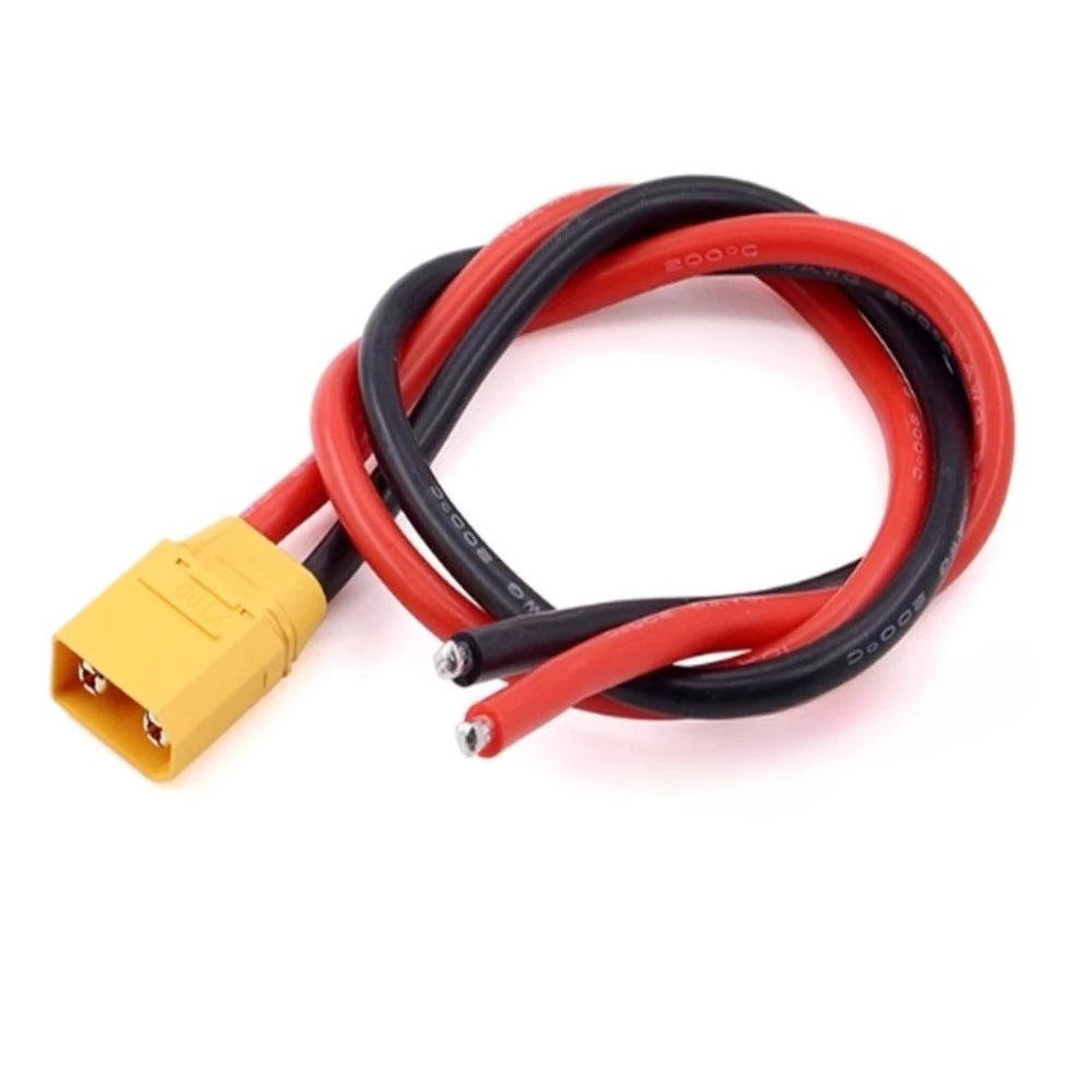 XT90 XT90S Male Female Plug Battery Connector with 12AWG Silicone Wire 10cm/15/20/30/50cm for RC Airplane Lipo Battery Drone Car