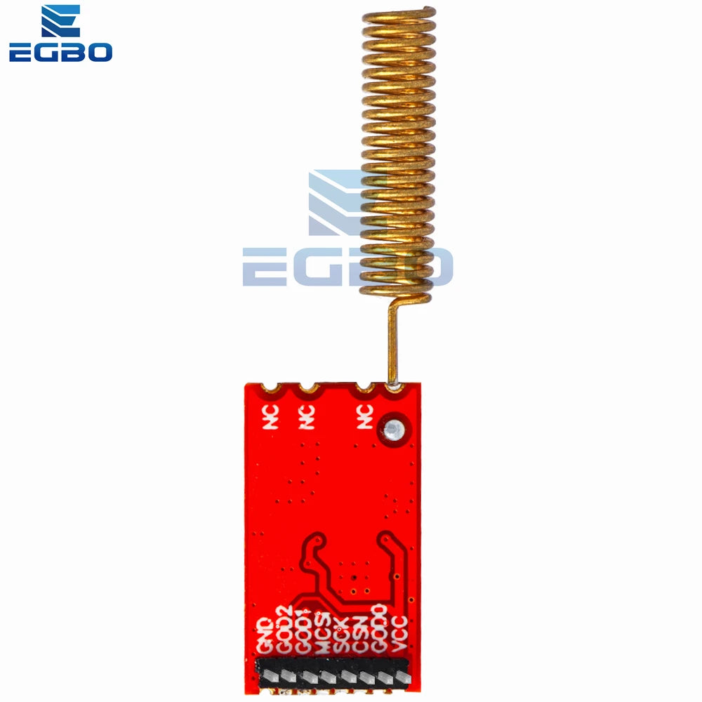 1~10PCS 433M CC1101 10mW Wireless Sender Receiver Module NRF905/SX1212/SI4432 EGBO