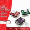 A4988 DRV8825 Stepper Motor Driver Module 16 32 Microsteps for 3D Printer CNC Reprap Heatsink IC Driver Module Expansion Board