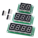 74HC595 Static Drive LED Display Module - 2/3/4-Digit 7-Segment Digital Tube with 74HC595 Shift Register (100% Genuine IC)Module