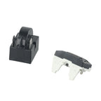 2pcs Refrigerator PTC Start Relay 1/2 Pin 15 Ohm 1/6H Compressor Overload Protector Starting Relay Light Weight Power Supplies