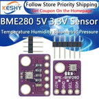 BME280 5V 3.3V Digital Sensor Temperature Humidity Barometric Pressure Module I2C SPI