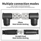 M8 3pin 4pin 5pin sensor connector waterproof male&female plug screw threaded coupling 3 4 5Pin
