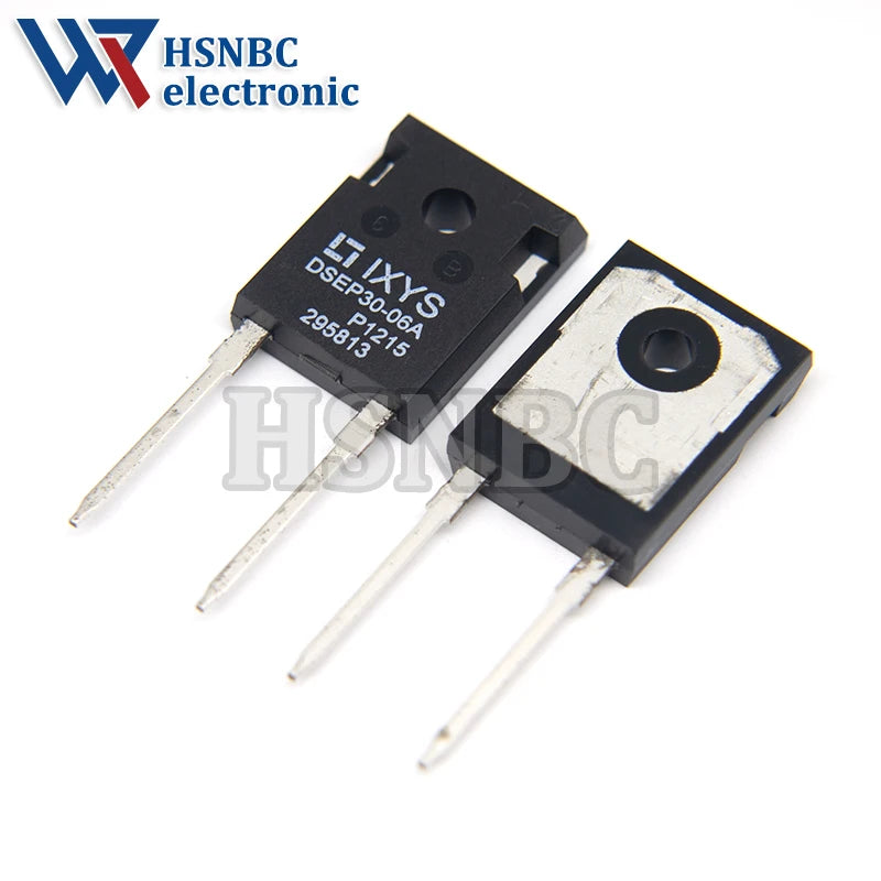 10PCS DSEP30-06 DSEP30-06A TO-247 30A 600V High Performance Fast Recovery Diode 100% New Original