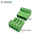 5/10PCS 7.62MM Large spacing 2EDG 2EDGRK 2-16P Welding free Docking Aerial Plug-in Terminal Block PCB Termianl Connector