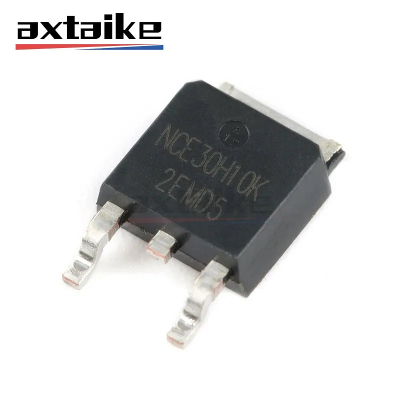 10PCS NCE30H10K TO-252-2 DPAK 30V 100A 110W N-Channel Enhancement Mode Power MOSFET SMD Transistor