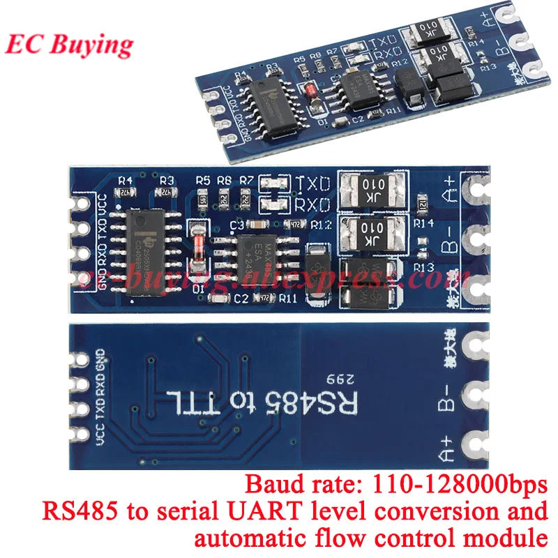1-10Pcs RS485 RS232 MAX485 TTL CAN to Serial Port Conversion Module Level Convertor Board 232 Turn UART 3.3V 5V MAX485CSA RS-485