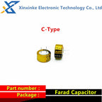 2PCS Super Farad Capacitor 5.5V 0.1F 0.22F 0.33F 0.47F 1.5F 1.0F 4.0F H/V/C-Type Button Capacitance Duple Layer Capacitor
