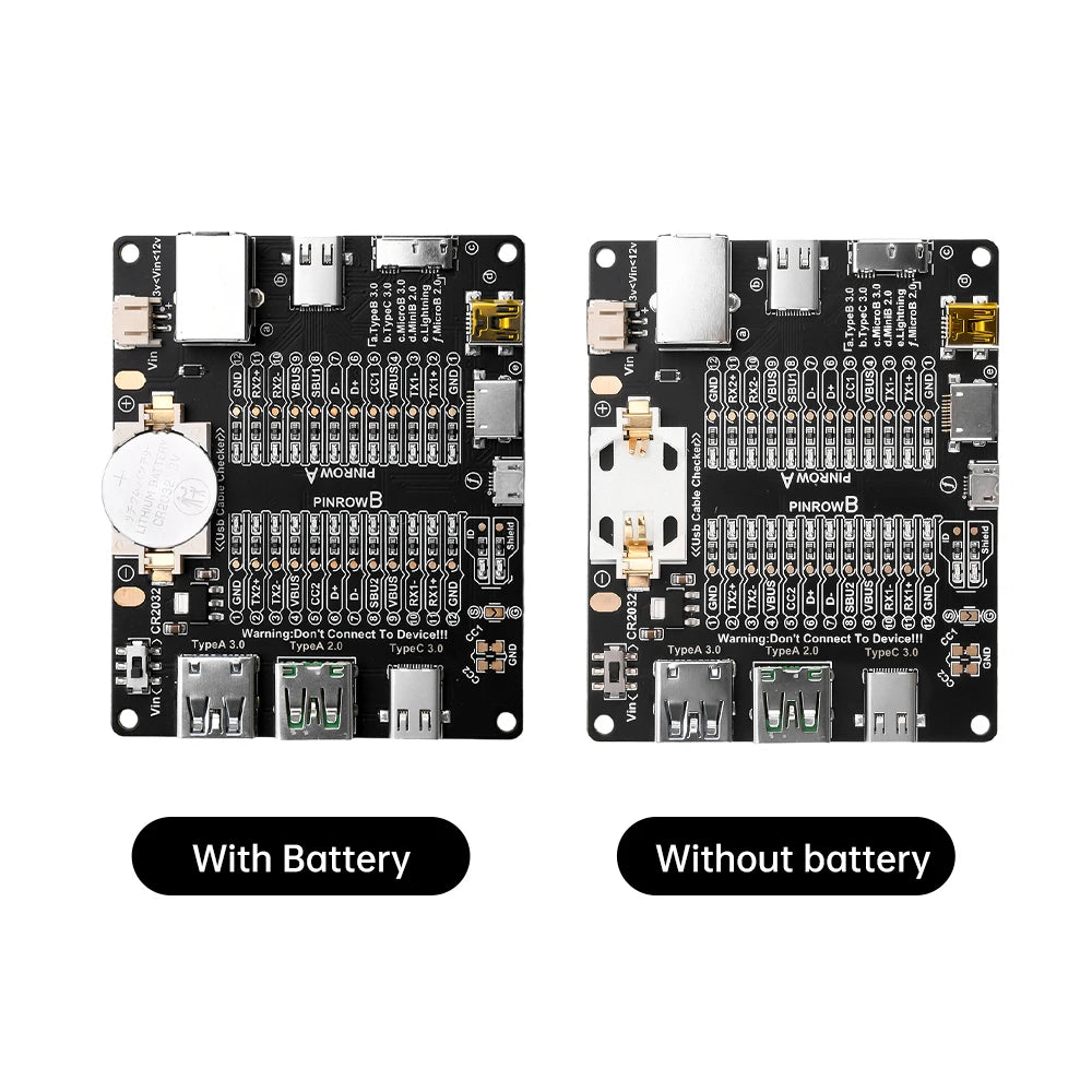 DT3 ON-OFF Data Cable Detection Board For iPhone Android Data Cable Type-C Micro Lightning Data Switching Test Board